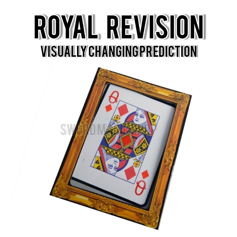 Alat Sulap Royal Revision - Sulap Prediksi - Magic Frame - Sulap Kartu - Toko Sulap - Sword Magic