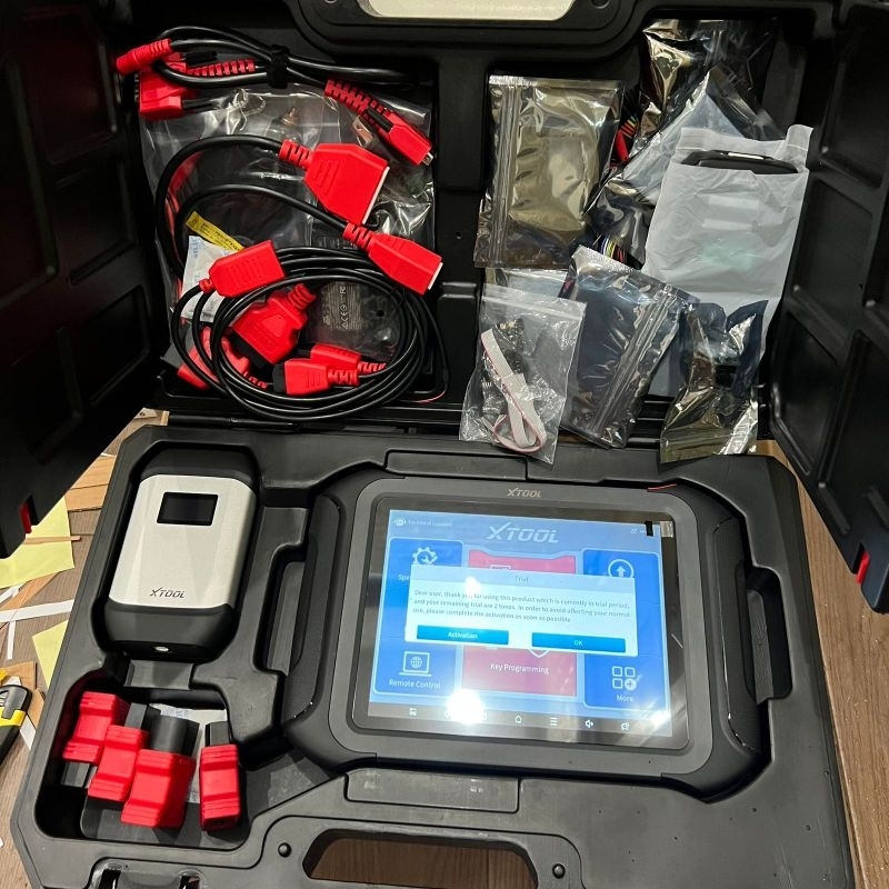 SCANNER IMMOBILIZER XTOOL X100 MAX KC501 TERLENGKAP