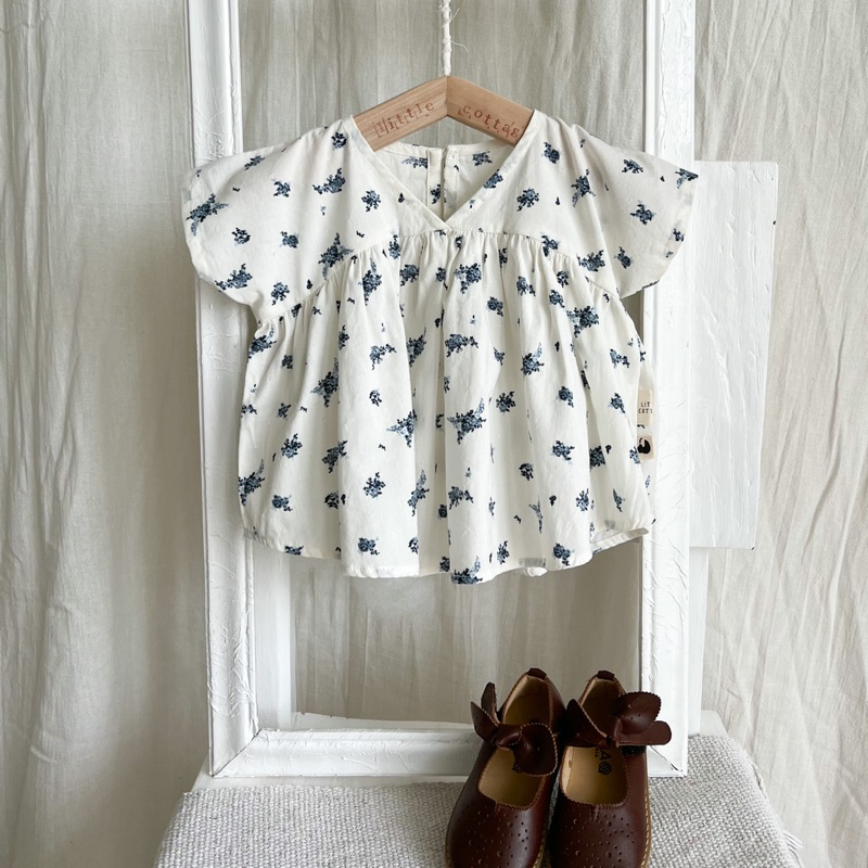 LITTLE COTTAGE - Brulee Top / atasan anak perempuan / baju bayi perempuan / baju anak perempuan / ba
