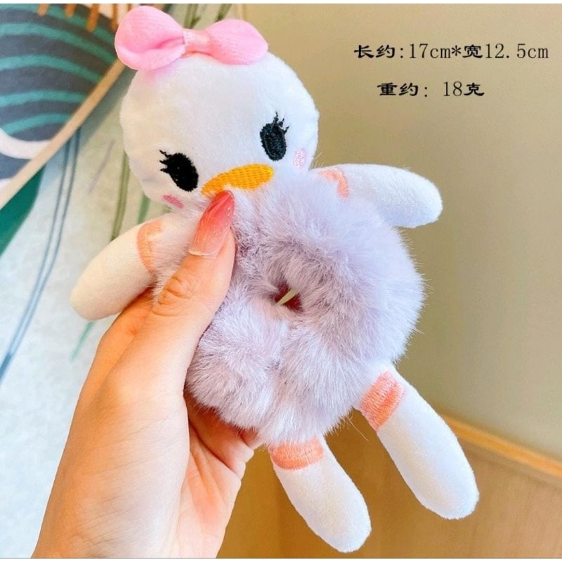 Pita Ikat Rambut Anak Model Boneka Karakter 3D