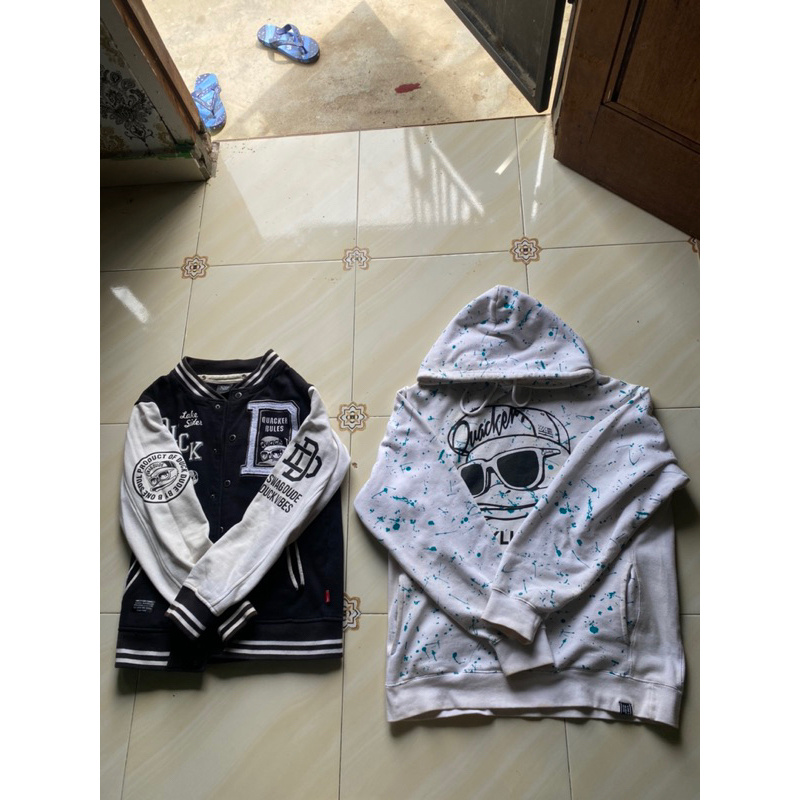 Hoodie dan varsity B one soul