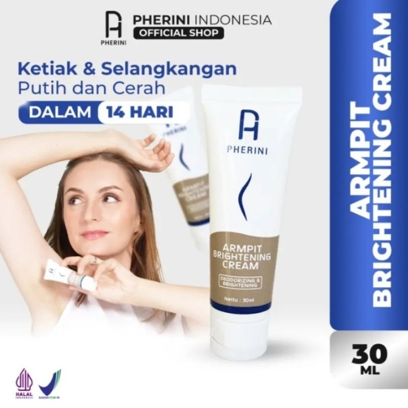 PHERINI ARMPIT BRIGHTENING CREAM KETIAK &amp; SELANGKANGAN PUTIH CERAH