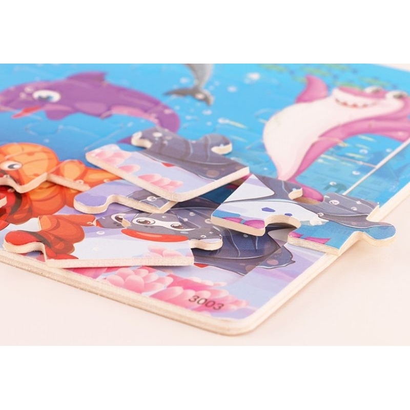 PUZZLE ANAK KARTUN LUCU MURAH 30 KEPING