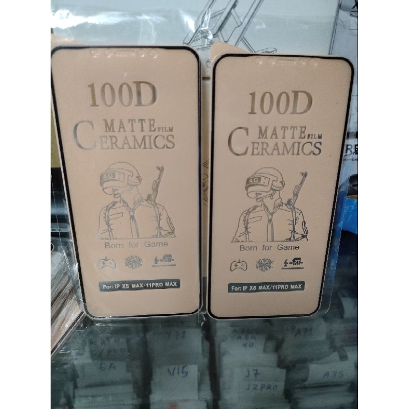 TG Tempered Glass Ceramic iPhone XS Max iPhone 11 Pro Max Anti Gores Anti Minyak