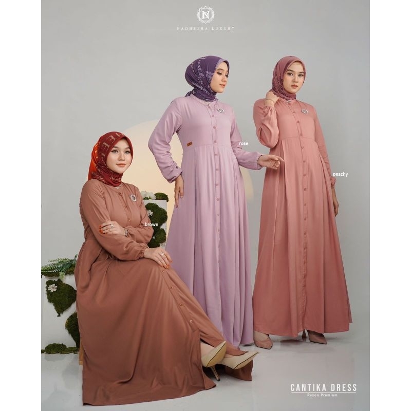 Gamis Nadheera Promo Special Price Cantika Dress Nadheera