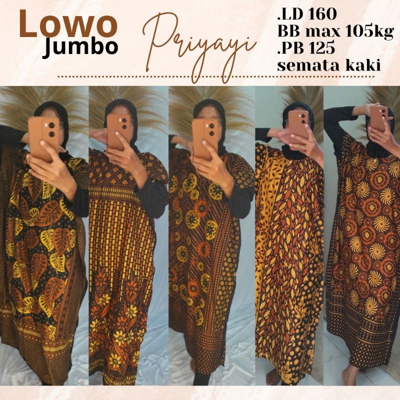 Lowo JUMBO LD 160 kaftan kelelawar