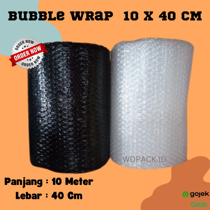 

Bubble Wrap 10m x 40cm Ready Stock