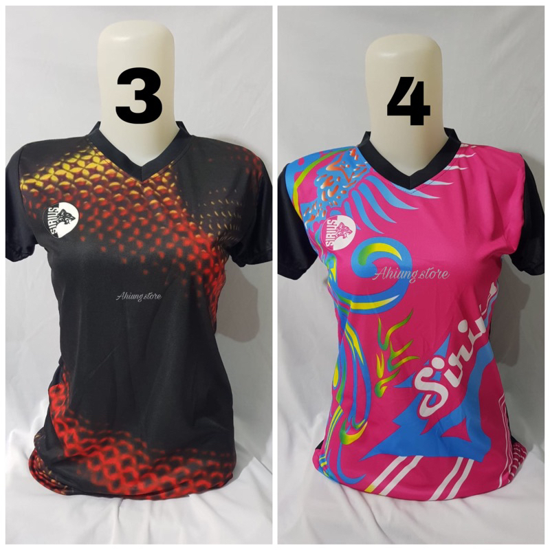 Baju Olahraga Wanita Bulutangkis / Volly / Sepeda / Basket / Futsal