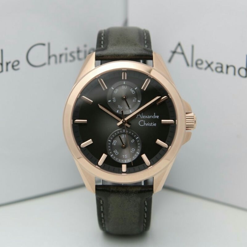 Jam Tangan Pria Alexandre Christie AC 6573 / AC6573 / 6573 Garansi Resmi 1 Tahun