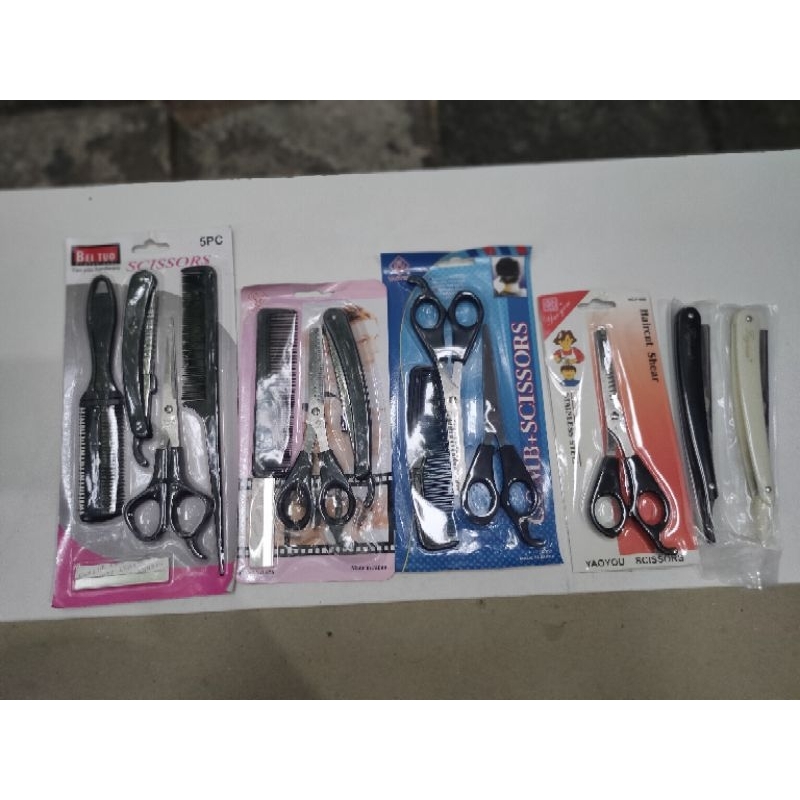 GUNTING SASAK RAMBUT TAJAM