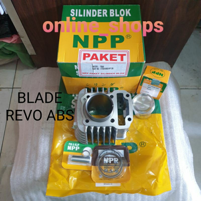 Blok komplit blade revo abs revo absolute KWB silinder blok seher set NPP