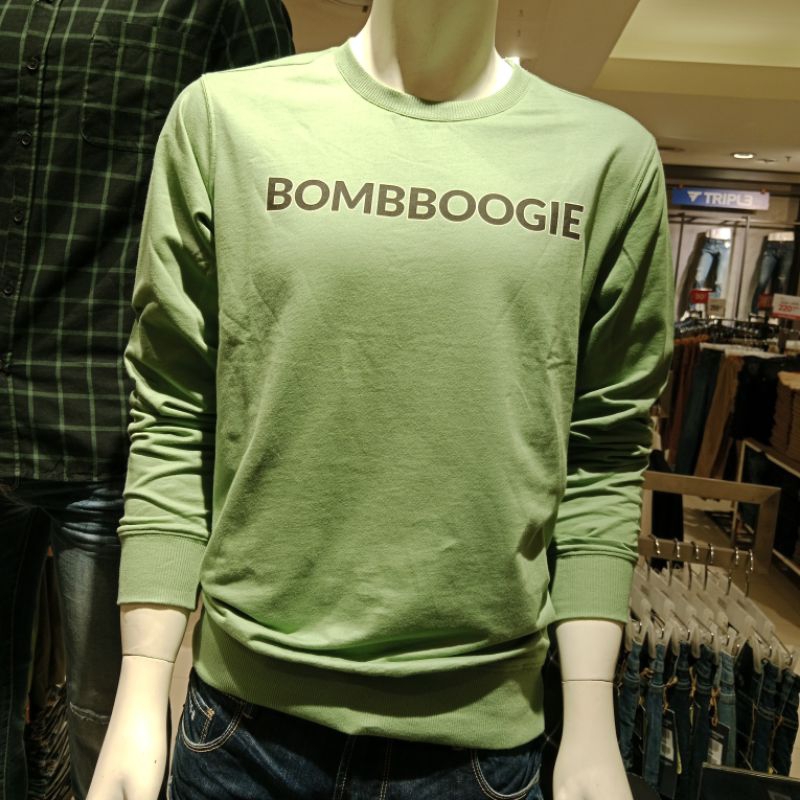 Bomboogie Schachi Sweater Pria Mint