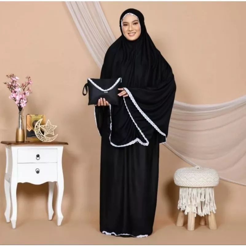 MUKENA TRAVELLING/MUKENA TRAVELLING MURAH/ MUKENA RENDA/MUKENA RENDA MURAH/MUKENA HYGET RENDA