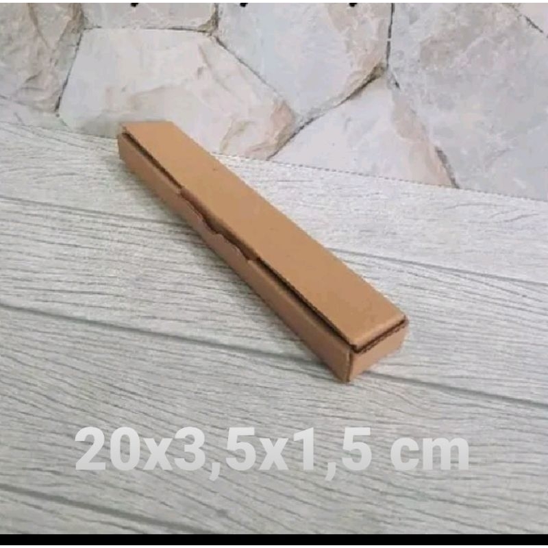 

Kardus Box Die Cut uk 20x3,5x1,5 cm kotak karton Diecut