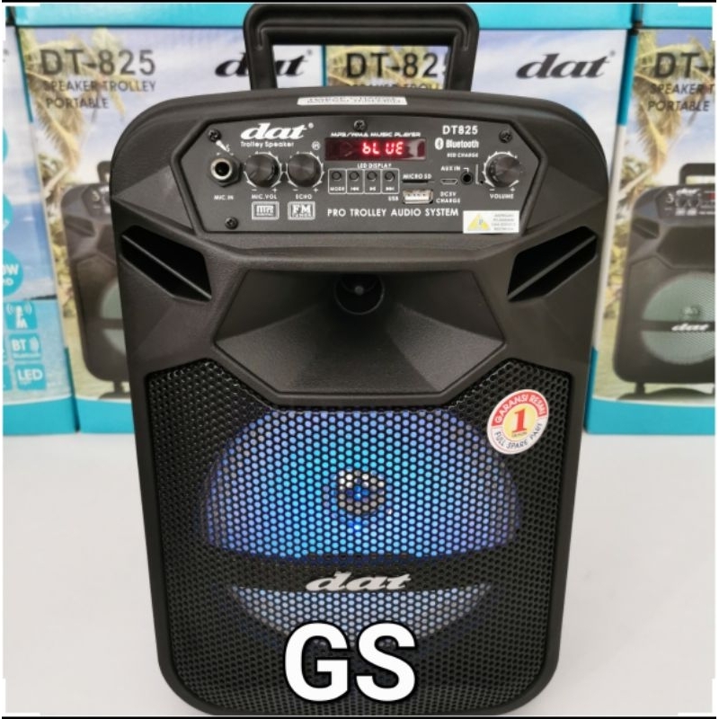 SPEAKER PORTABLE DAT DT 825 SPEAKER TROLLEY DAT DT 825 DAT