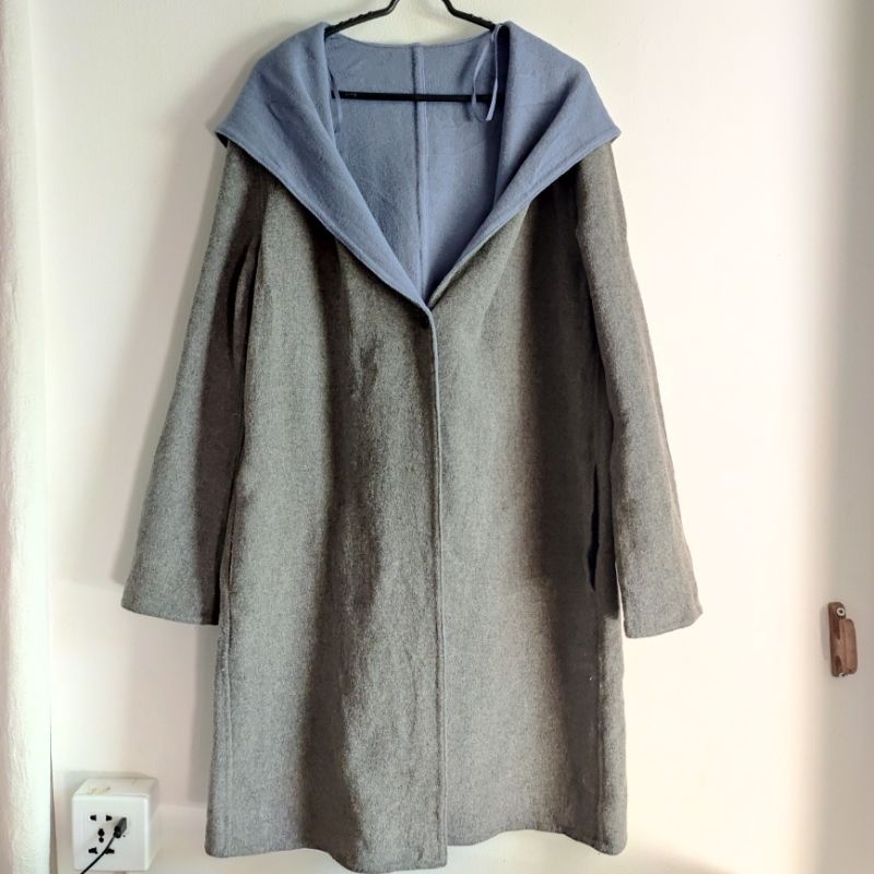 OUTERWEAR oversized wool Uniqlo wool wanita perempuan coat jacket musim dingin winter auntumn spring