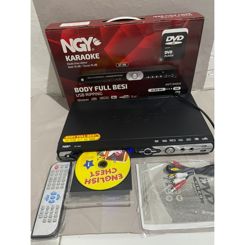 Dvd player Nagoya Full BESI KARAOKE key DVD / VCD MP3 MP4