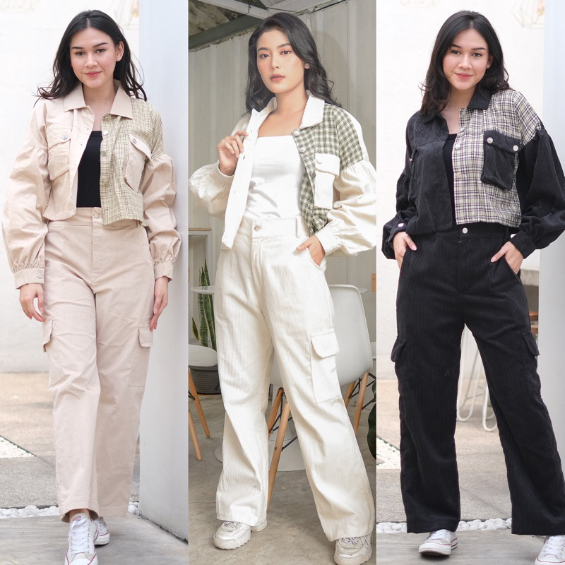 ONESET CARGO CORDUROY / CELANA CARGO CORDUROY / JAKET CORDUROY