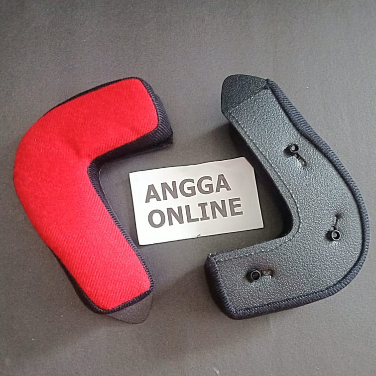Busa Pipi GM Fighter Kancing Plastik, Busa Helm Pipi GM Fighter Plastik