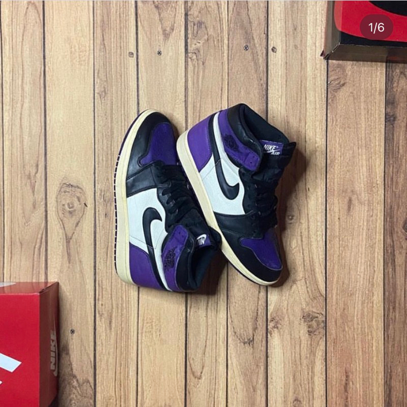 N1ke Air Jordan 1 Retro High Court Purple (second)