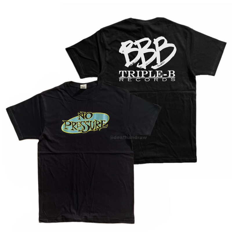 KAOS BAND NO PRESSURE BBB LOGO black