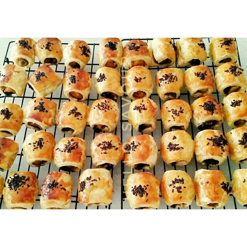 

Mini Pisang Bolen / Mini Banana Pastry