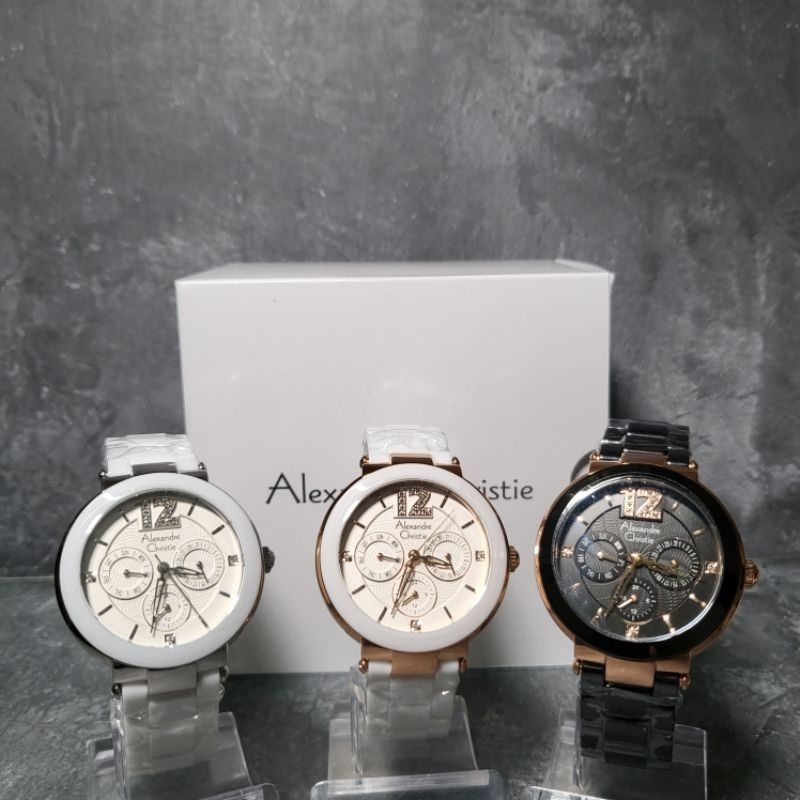 Jam Tangan Wanita Original Alexandre Christie AC 2359 BF