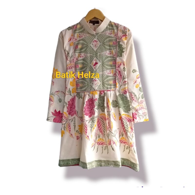Tunik Dres batik lengan panjang bahan katun recommended