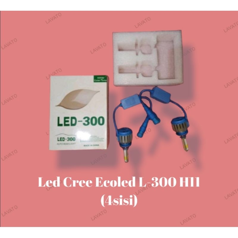 LED Cree Ecoled LED 300 H11 (4 sisi)