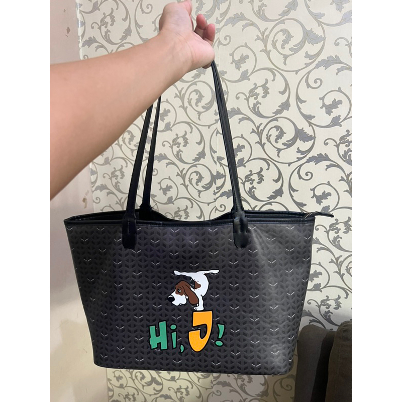 Tote Bag Hush Puppies Preloved Second Bekas