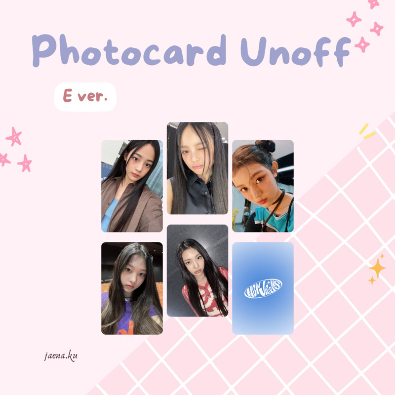 [NEW JEANS] PHOTOCARD SELCA #4 NEW JEANS