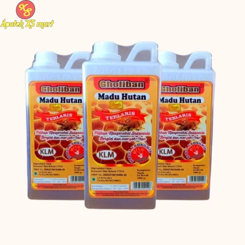 

GHOLIBAN 1.000 GRAM MADU MURNI HUTAN KALIMANTAN IMUNITAS PENYEMBUHAN LUKA