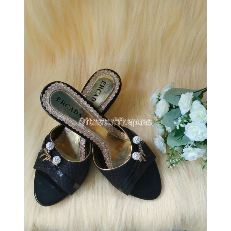Sandal Heels Ercada Bling-bling