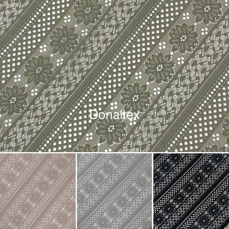 Kain Kebaya Brokat Kain Brukat Salur Garden