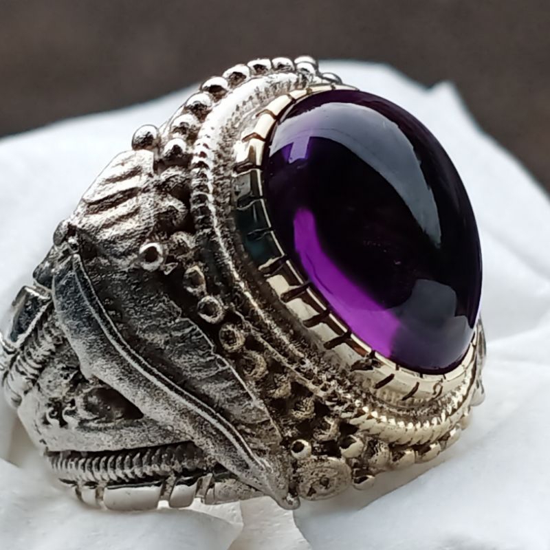 Batu Kecubung Kalimantan warna tegas. bukan yaman wulung ijo garut bacan doko bacan totol bacan gula