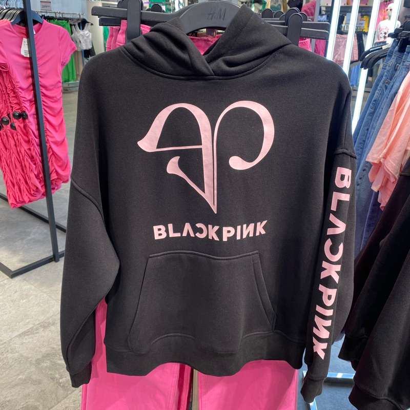 Hoodie Blackpink x H&M Original Store