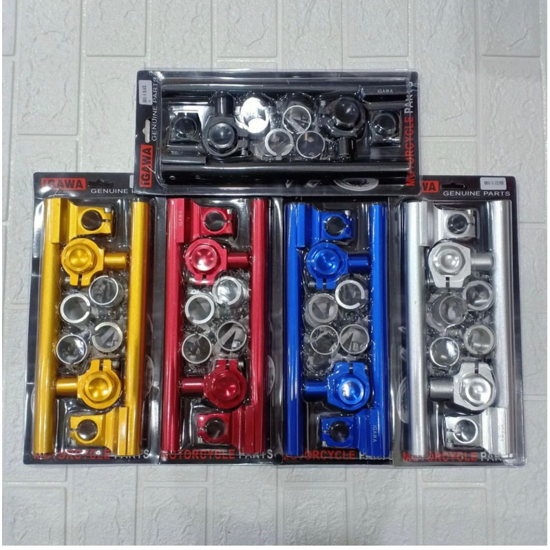 STANG KLIP ON JEPIT MOTOR VIXION satria fu-cb150-cbr-R15-sonic-rx king-tiger-megapro-gl-stang varias