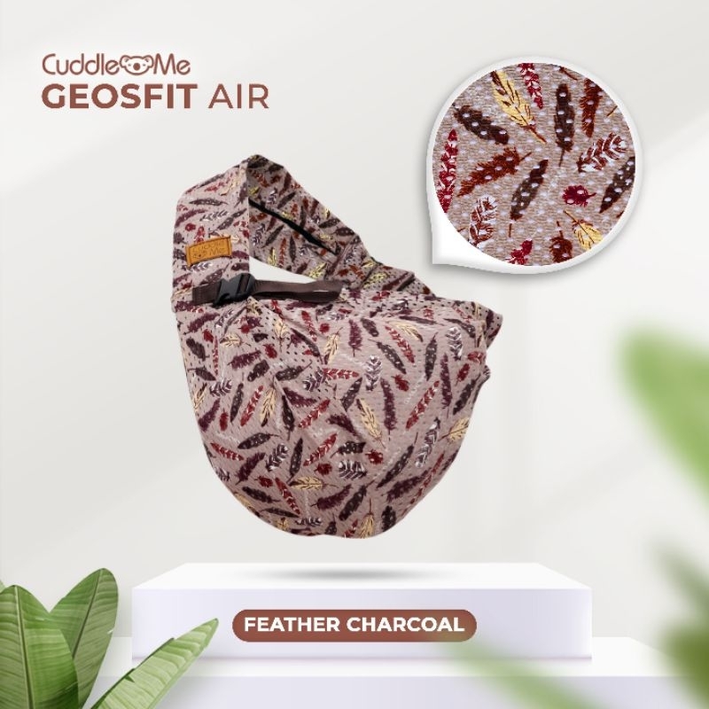 Gendongan bayi instan geos fit air cuddleme