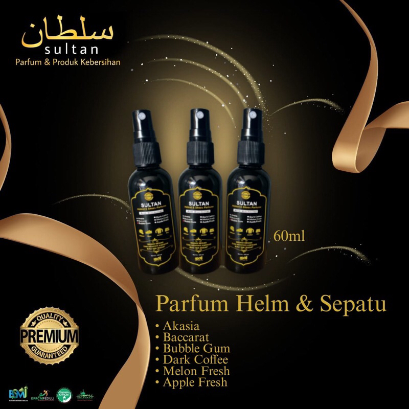 Parfum Helm Anti Bakteri - Parfum Penghilang Bau Jaket Sepatu Helm Tahan Lama - Parfum Akasia Baccarat Dark Coffe Melon Fresh Apple Fresh Bubble Gum