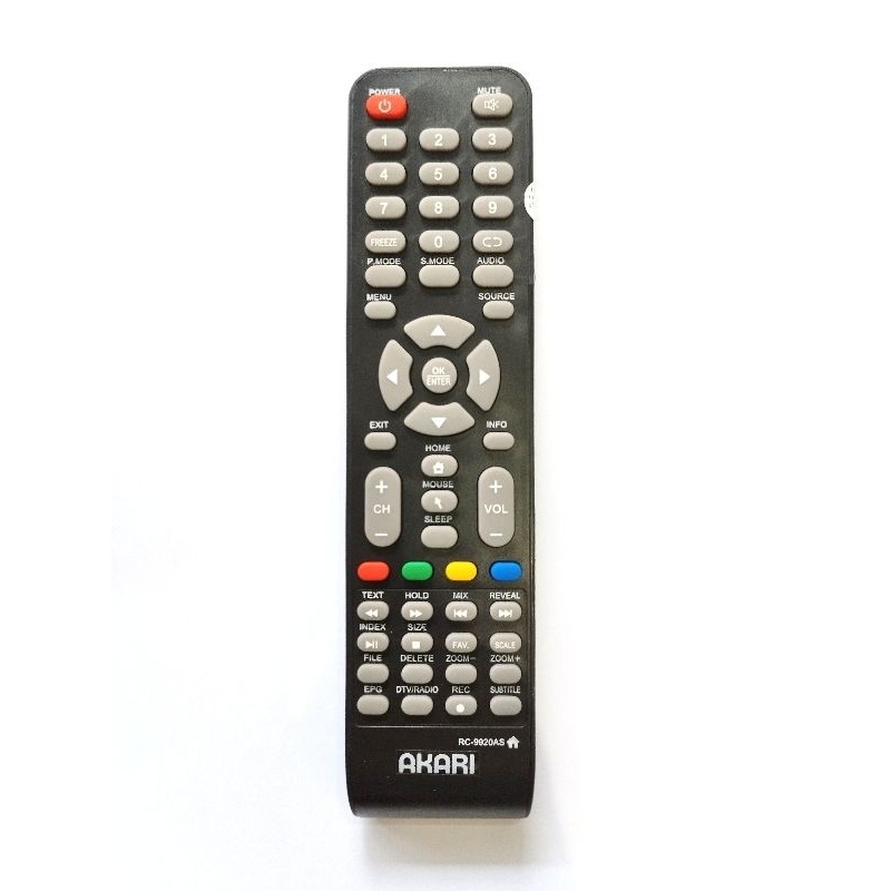 REMOT REMOTE SMART TV AKARI RC-9920AS LCD LED AKARI FOR AT5432S