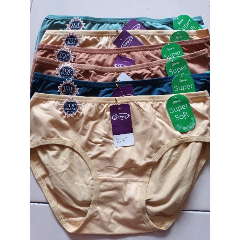 Original celana dalam sorex polos katun