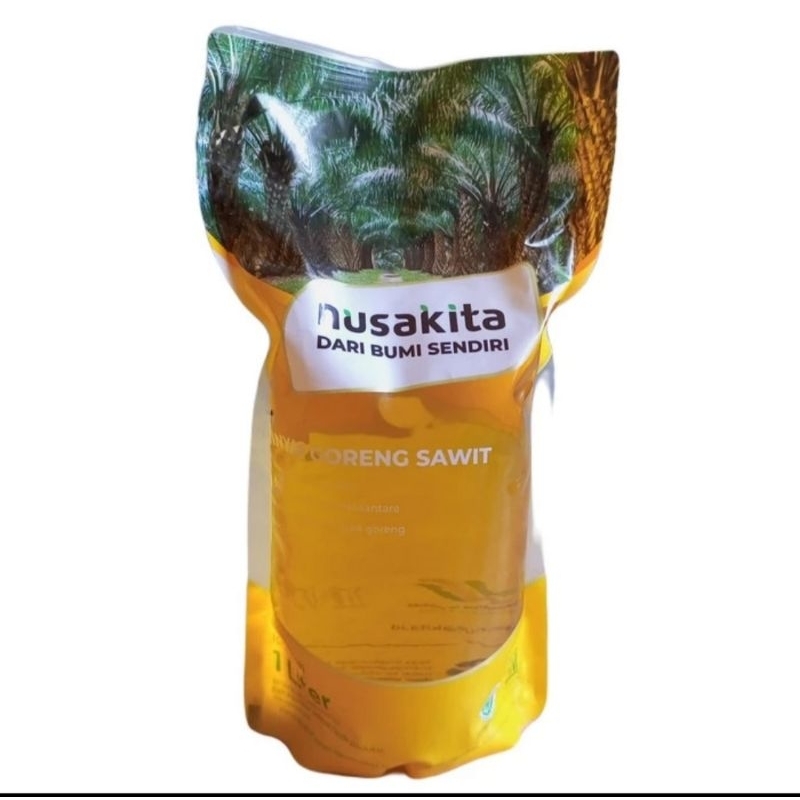 minyak goreng Nusa kita 1 liter