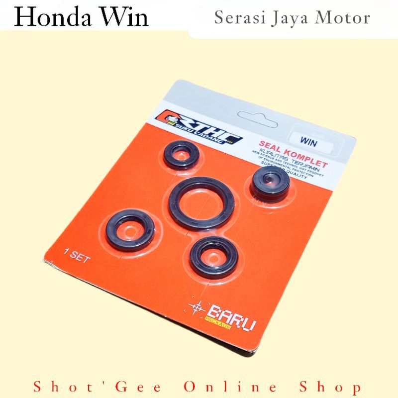 SIL SEAL SET OLI SEAL SET KOMPLIT HONDA WIN