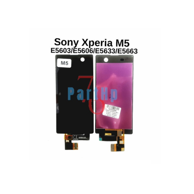 Lcd Touchscreen Fullset Sony Xperia M5 - E5603 - E5606 - E5633 - E5663 - Hitam