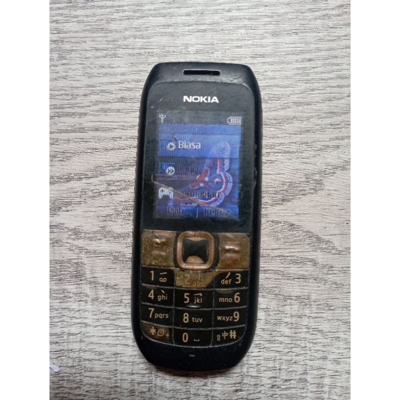 mesin nokia 1616 RH 125 normal lcd garis