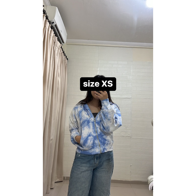 Champion Boxy Zipper Galaxy Die Hoodie