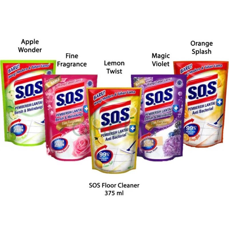 SOS LANTAI REFILL 375ML