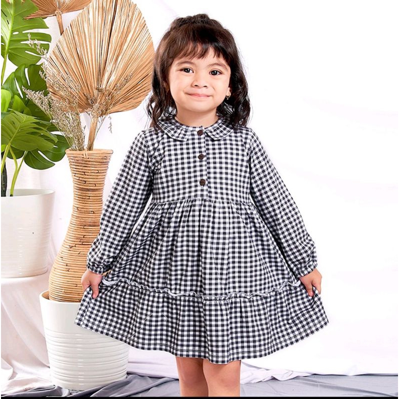 meguri dres tunik anak perempuan 1-8 tahun/pakaian anak perempuan/baju anak perempuan