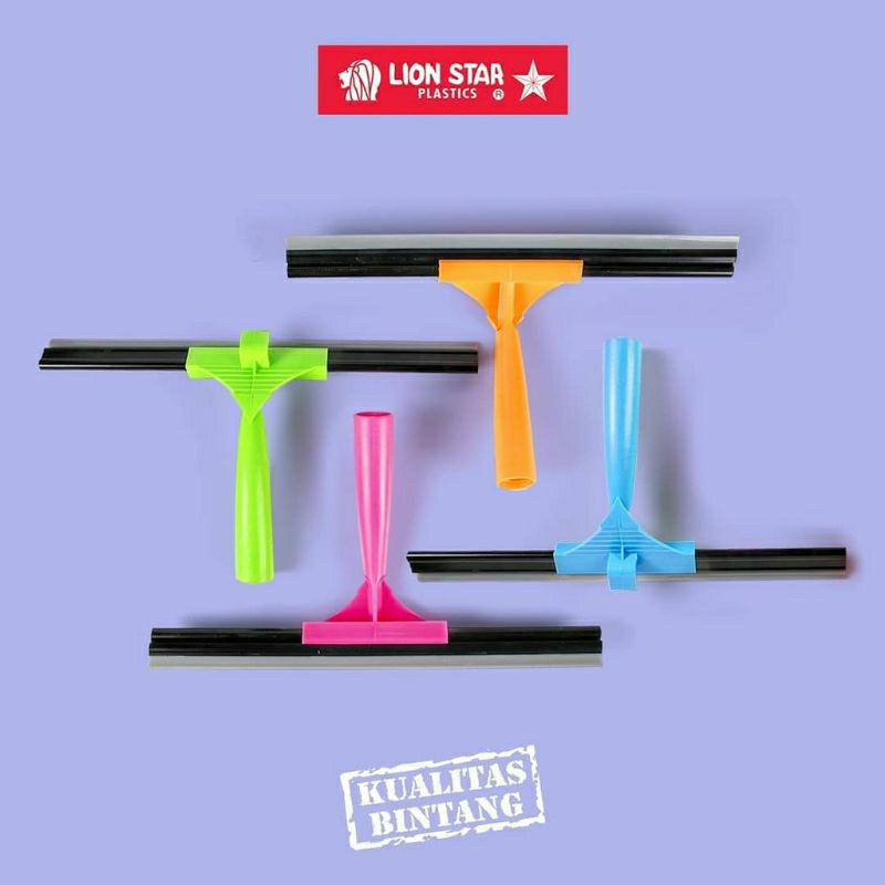 [ ⭐FREE ONGKIR⭐ ] Alat wiper pembersih kaca Lion star lebih bagus tebal karet DX