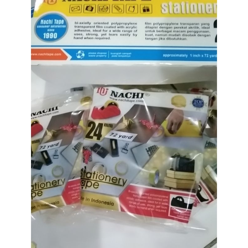 

Isolasi Putih 24mm 72y Nachi